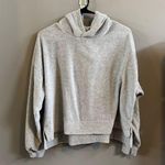Aerie  Grey Hooded Sweatshirt Photo 0