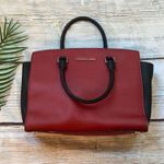 Michael Kors Red And Black Micheal Kors Selma Purse  Photo 0