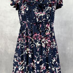 Bongo  Womens Burnout Velvet Dress Small Whimsigoth Indie Romantic Fairy‎ Grunge Photo 0