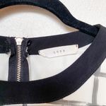 Lush Clothing Lush Contrast Crewneck Grid Shift Dress Size Small Photo 3