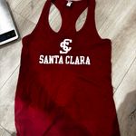 santa clara university SCU workout tank Red Photo 0