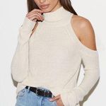 Kendall + Kylie Pacsun Cold Shoulder Sweater  Photo 0