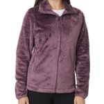 The North Face Women's Osito Fleece Jacket Midnight Mauve Small Purple Fuzzy Photo 0