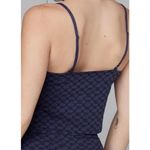 Savage X Fenty Cotton Essentials Cami. Navy Blue Monogram. XS Women’s NWT Photo 2