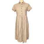 Urban Outfitters  Gingham Button‎ Up Midi Shirtdress Dress Size XS OB907211 Photo 1