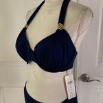 a.Che 2 pieces winslet hampton blue bikini swimsuit set Size L Photo 4