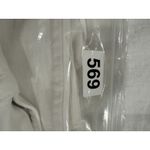 Frame  Le Pixie Hardy Wide Leg Pant High Rise Solid White Size 27 Photo 14