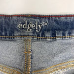 Maurice's Edgely Maurice’s High Rise Mom Button Fly Distressed Jeans Women’s 12‎ Short Photo 10