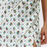 Urban Outfitters NWOT Silence + Noise Mari Lace-Up Mini Slip Dress in Embellished Floral Photo 3