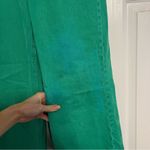 ZARA Blogger’s Favorite Green Wide Leg Jeans Photo 5