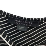 ALLSAINTS  Freyla Stripe Bodysuit Black White 6 (4) Photo 5