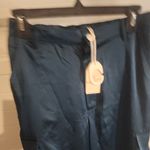 Good Luck Gem  Satin High Rise Wide Leg Cargo Pants Size L Photo 4