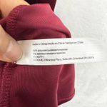 Eloquii  Velvet Puff Sleeve Wrap Midi Dress Size 18 Holiday Special Occasion Wine Photo 7