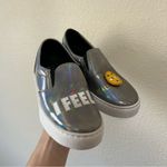 Chiara Ferragni silver iridescent leather I FEEL emoji platform sneakers 35 Size undefined Photo 0