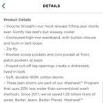 Old Navy  High Waisted Slouchy Straight Cut-Off Dark Wash Jean Shorts Size 10 Photo 5