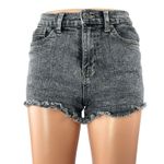 joe's jeans Joe's The Alex Women's Black Washed Gray High Rise Cut Off Denim Jeans Size 27 Photo 0