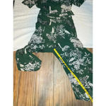 Marrfinno Womens Green Jungle Print Animal Print Jumpsuit SIZE M Size M Photo 4