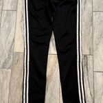 Adidas NEW women's small black/white tapered leg sweatpants Retails $75 Photo 3