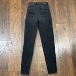 American Eagle Next Level Stretch Curvy Super Hi-Rise Jegging Black Jeans Photo 4