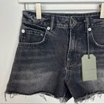 All Saints High Rise Lexi Shorts in Black Photo 2