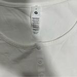 Lululemon  Athletica Cap-Sleeve Henley T-Shirt Photo 1