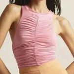 Pilcro Anthropologie NWT Reversible Ruched Key Hole Tank Small Photo 0