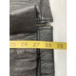 Jacqueline Ferrar  Black Leather‎ Coat XL Photo 5