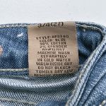 Hybrid   Blue Wash Distressed Boot Cut Y2K Jeans Size 27 Photo 7