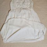 Abercrombie & Fitch  White Lace Babydoll Dress Size‎ M Photo 6