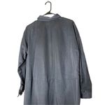 COS Oversized Minimalist Lagenlook 100% Lyocell Navy Boxy Dress Sz XS Photo 8