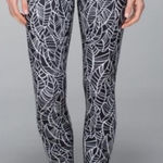 Lululemon Pretty Palm Angel Wing Wunder Under Roll Down Pant Photo 0