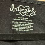 Free People Intimately Sexy Black BodyCon Ruched Swiss Dot Sheath Dress Sz M / L Photo 2