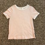 Divided H&M soft pink crop top Photo 7