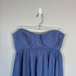 Free People Across the Sea Mini Dress Lilac Purple Periwinkle Size Large NWT New Photo 3