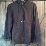 St. John Sport Full Zip Hoodie Jacket Brown Photo 0