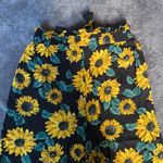 H&M Sunflower print Ankle-length Pull-on Pants Photo 5