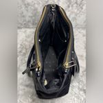 Kate Spade  New York Dawn Tote Bag Medium Black Purse Magnetic Snap Zipper Logo Photo 5