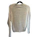Lou & grey Women's V-Neck Long Sleeve Sweater Ivory tan XS Pullover Casual Photo 1