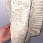 Loft Cream Open Front Knit Cardigan Photo 5