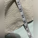 H&M  Seersucker Gingham Green Drop waist Dress Size 2 Photo 5