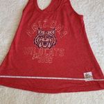 Heather Red Racer Back University of Arizona Wildcats Tank Top Size Small Photo 8