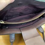 Coach Women's Swagger Carryall Pebble Leather Satchel Bag Oxblood Maroon Photo 10