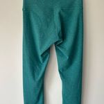 Lululemon Wunder Train High Rise Crop Leggings Crunch Teal Lagoon Athleisure Photo 0