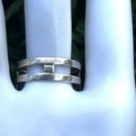 Vintage Modernist sterling silver Aarikka Ring made by Kaija Aarikka, 1960s Mad Photo 1