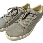 Taos Plim Soul Canvas Sneakers Gray Comfort Casual Lace Photo 3