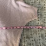 Quince  Lightweight Cotton Cashmere Link-Stitch Dolman Sweater Womens M Pink Photo 5