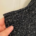 Jones New York EUC  Sport women’s black speckled thick knit button poncho sweater Photo 7