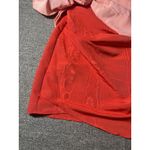 Women's Holiday‎ Sweetheart Bow Mini Dress Future Collective Coral Red LARGE Photo 6