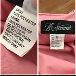 La Femme Sequin One Shoulder Open Back Long Gown Photo 9