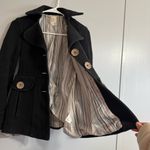 Nanette Lepore  Black Peacoat Size XS Photo 4